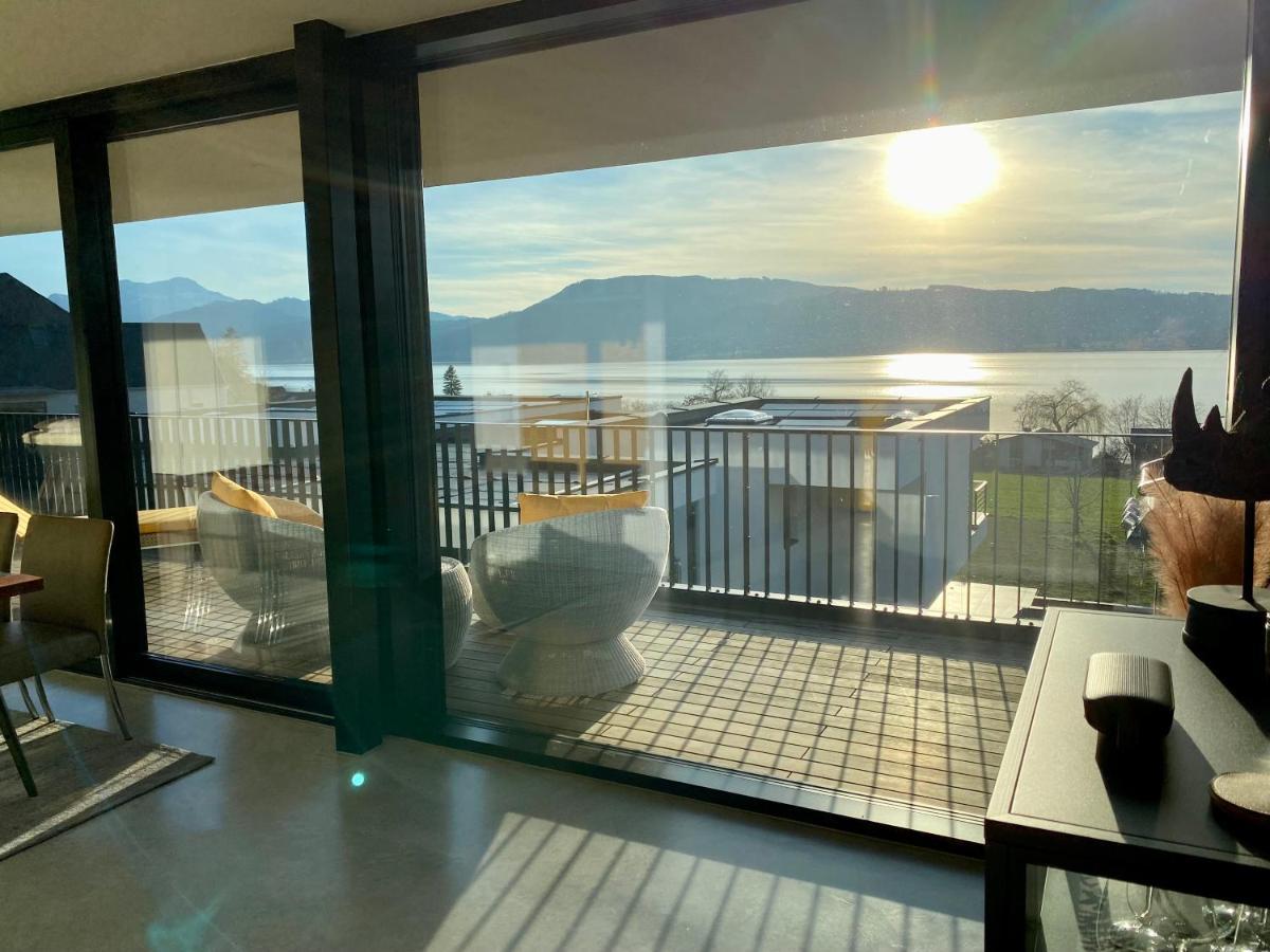 Orange Lounge Attersee Вайреґґ Екстер'єр фото