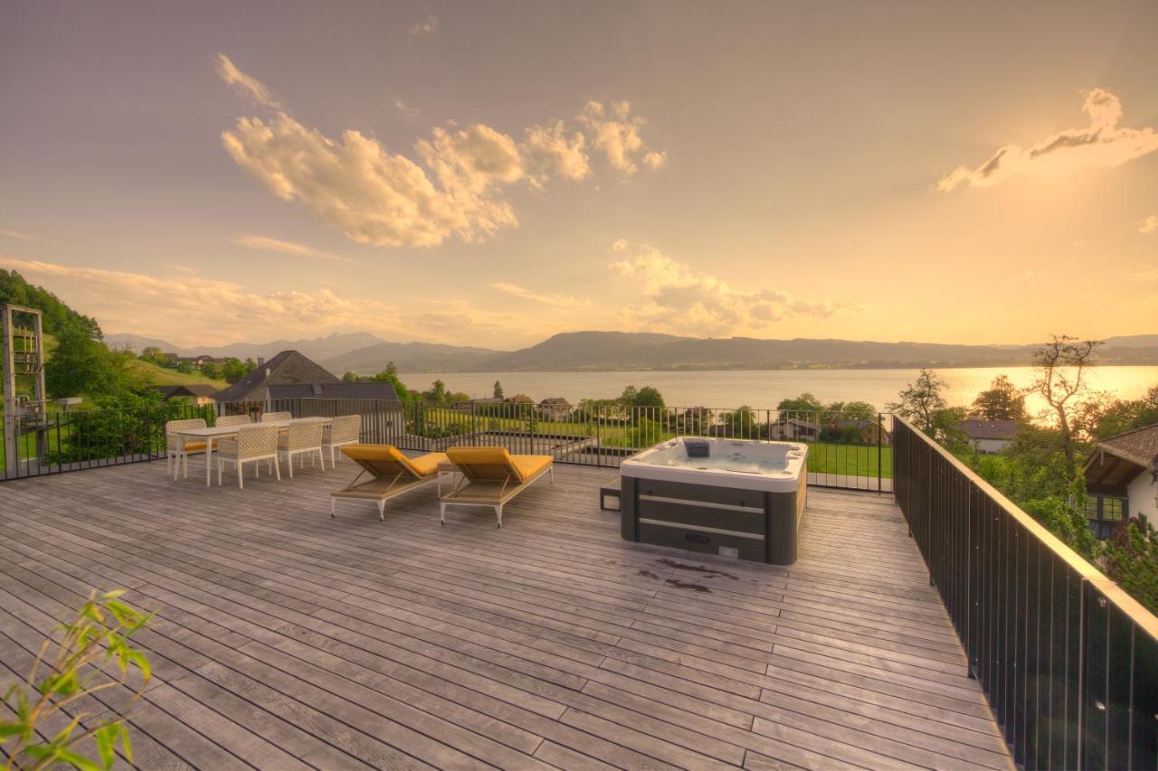 Orange Lounge Attersee Вайреґґ Екстер'єр фото